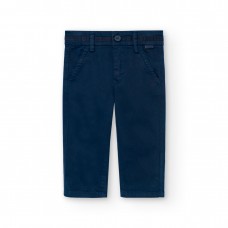 Boboli παντελόνι chino παιδικό 711155-2440 μπλε	
